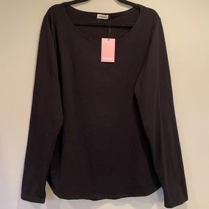 Black Franc Long Sleeve Tshirt